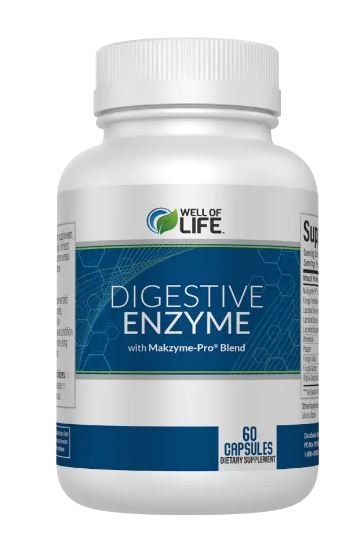 The Well of Life Digestive Enzyme with Makzyme Pro Blend is a comprehensive all-round supplement.