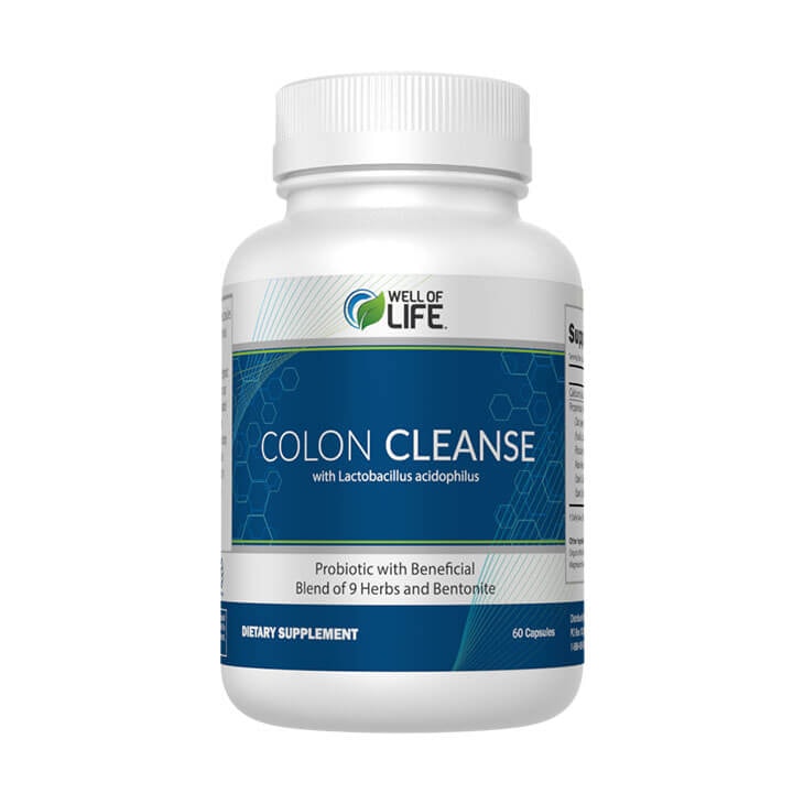 The Well Of Life Colon Cleanse supplement is made of all-natural, vegan, non-GMO, and sugar-free ingredients to cleanse intestines and colon naturally.