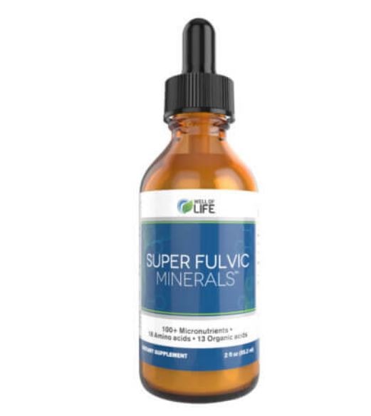 The fulvic minerals and humic acid helps gut health and brain health.