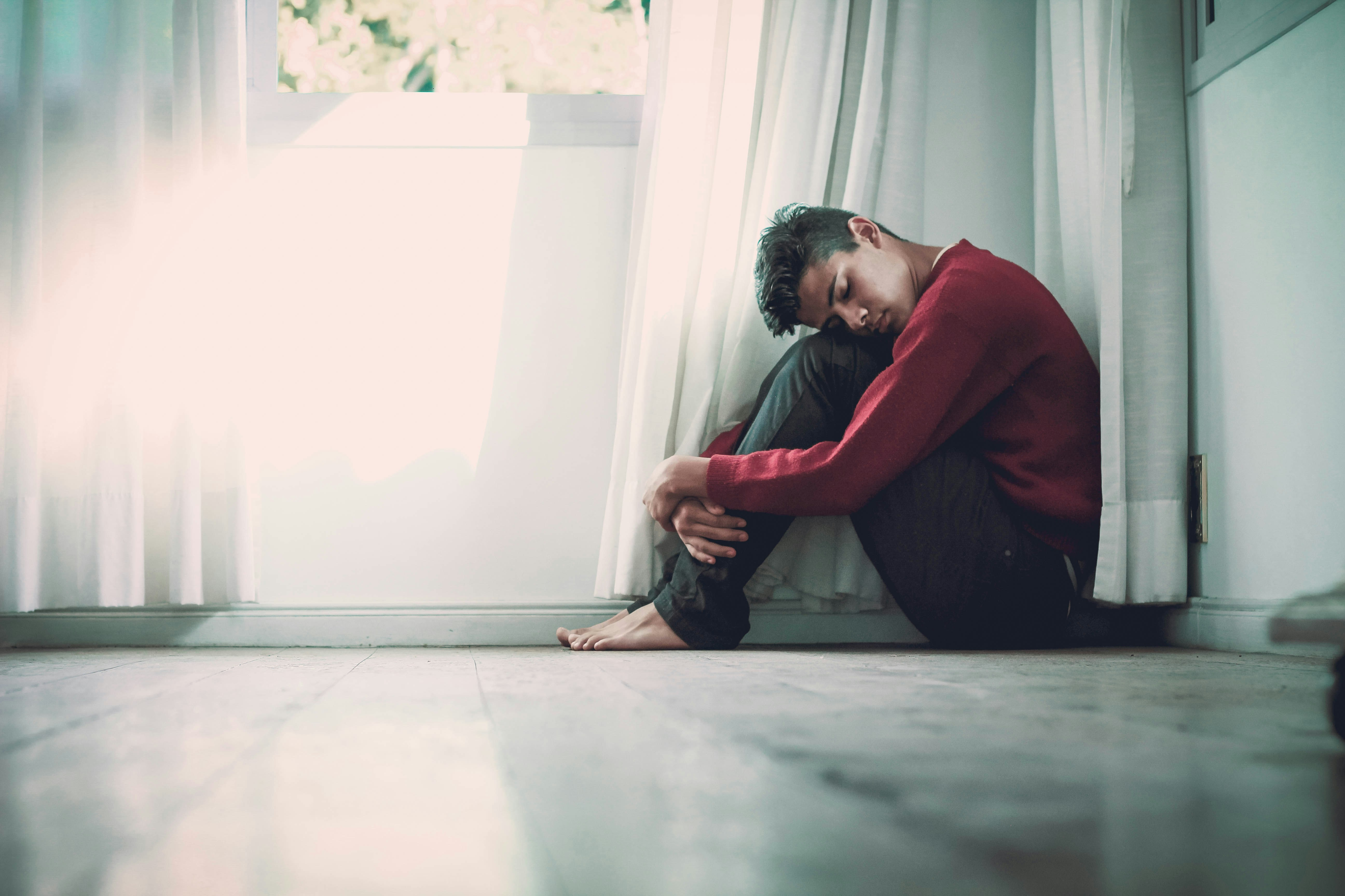 Taking melatonin helps with anxiety.