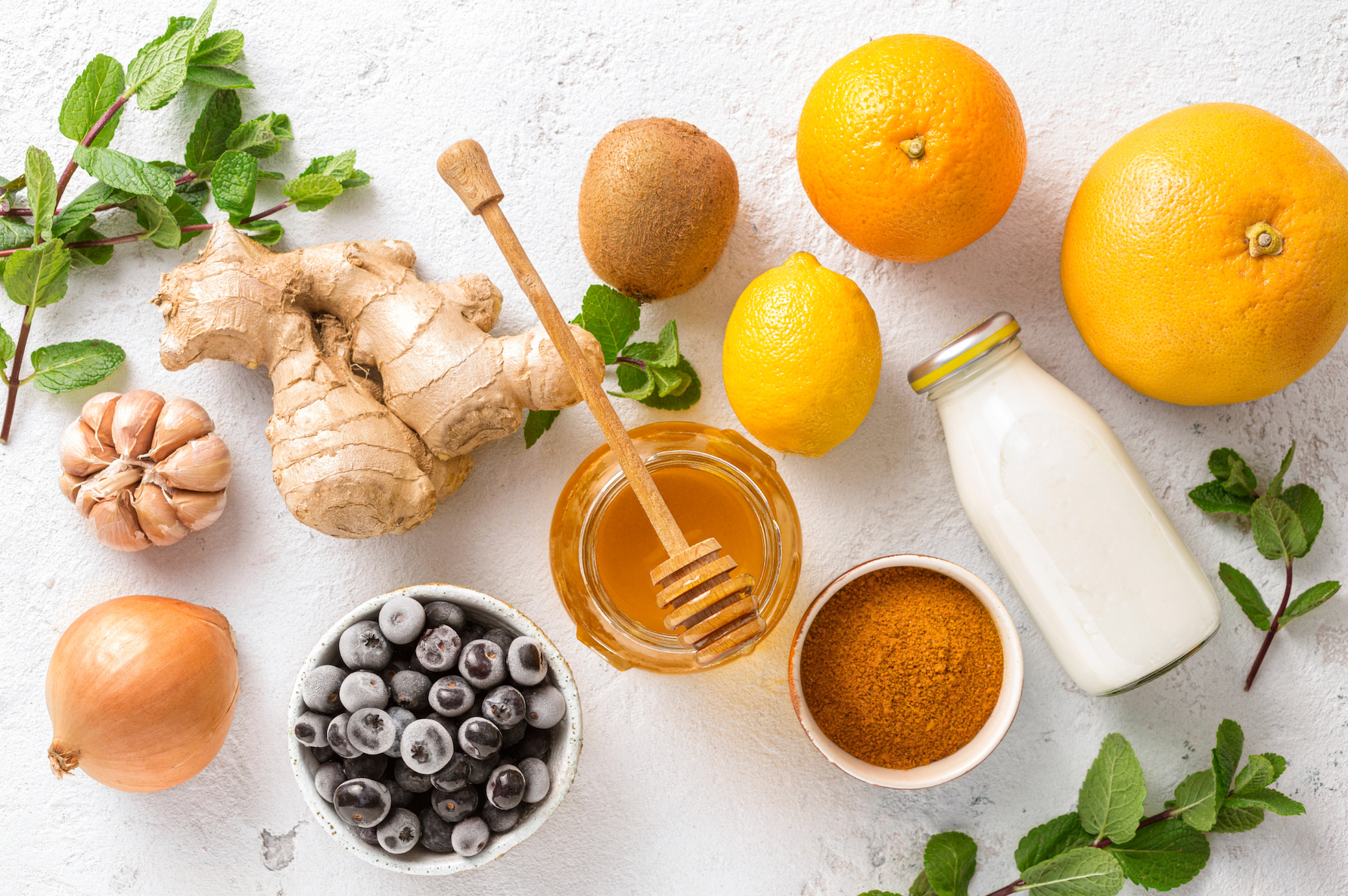 Your immune system is the defense against any viruses and infection.