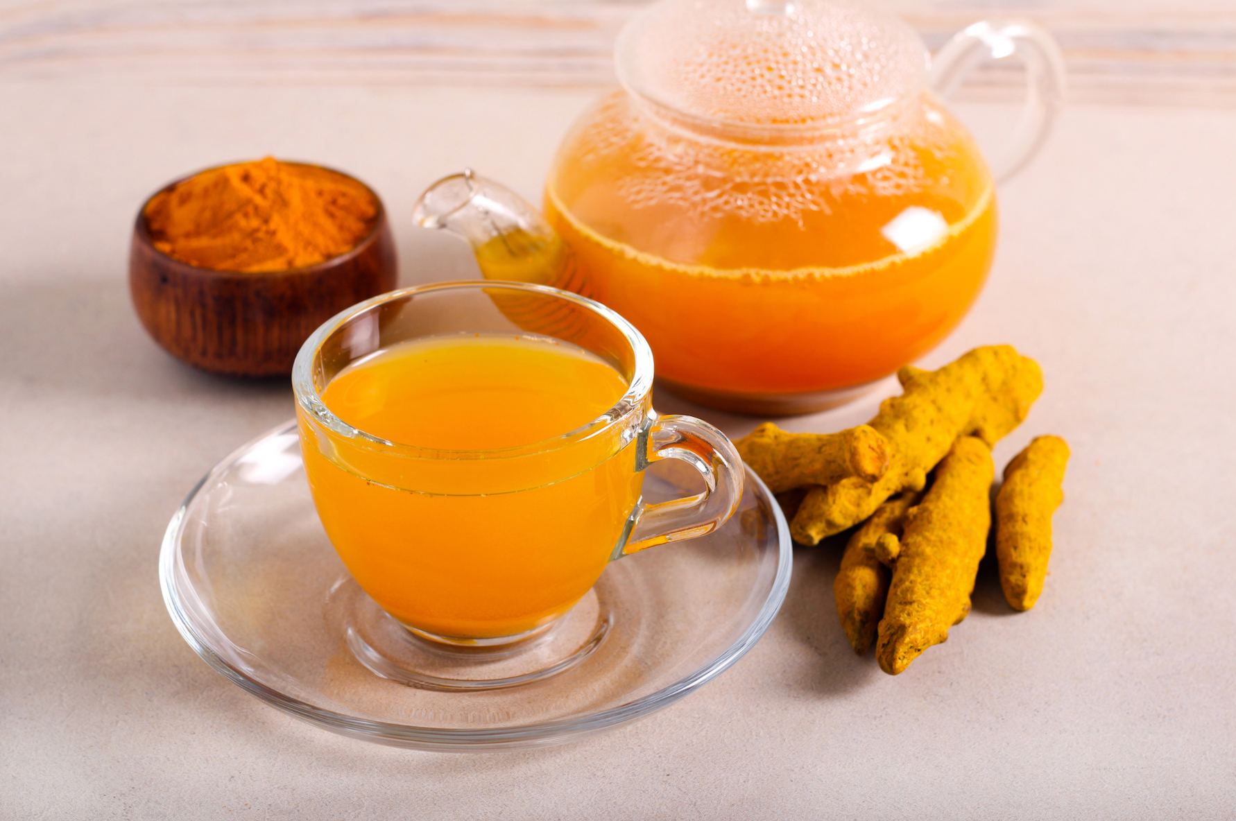 Turmeric-ginger lemonade is an easy and refreshing way to incorporate turmeric and ginger into your diet.