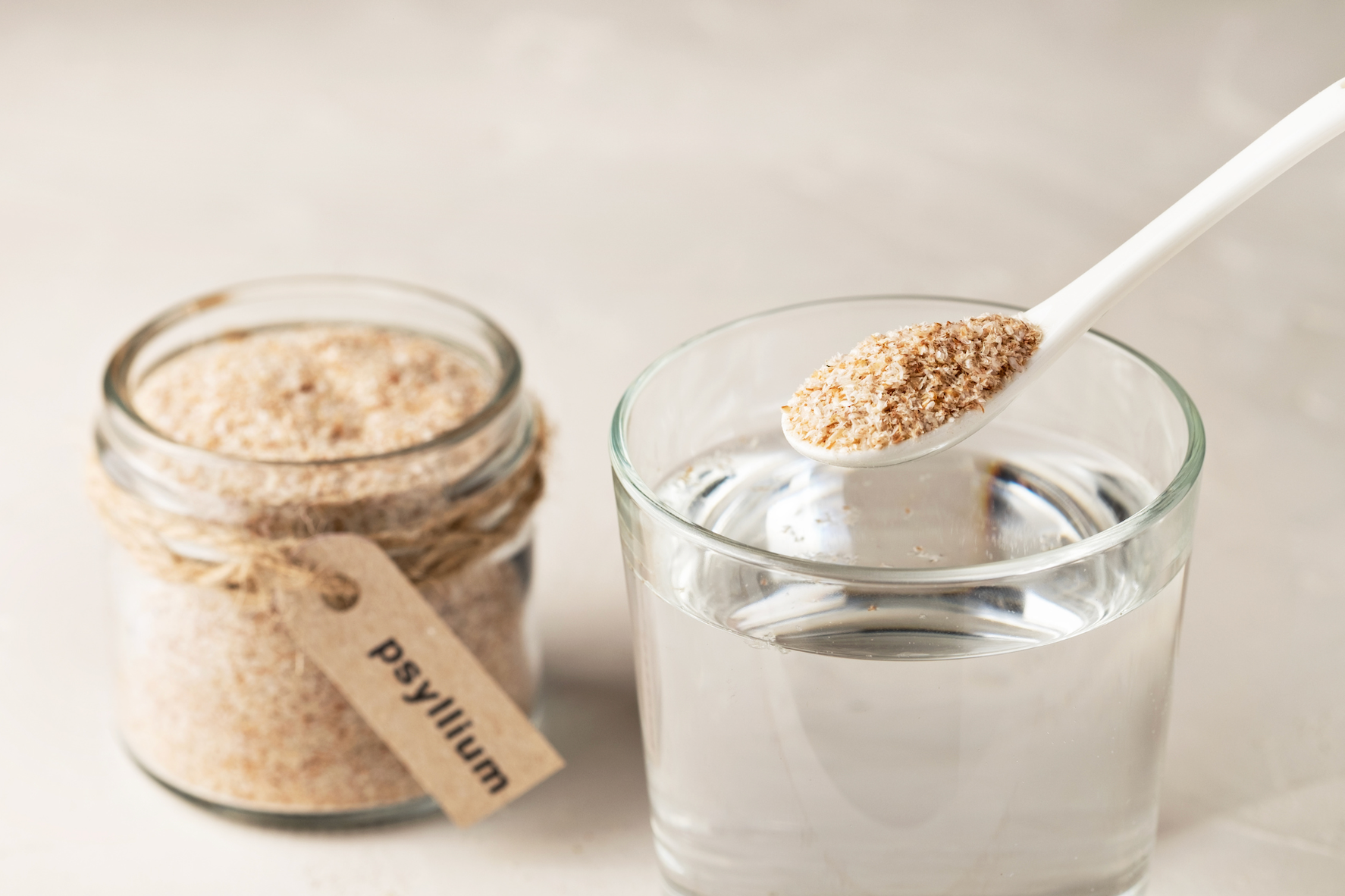 Psyllium husk can be beneficial for your colon and should be combined with water first. 