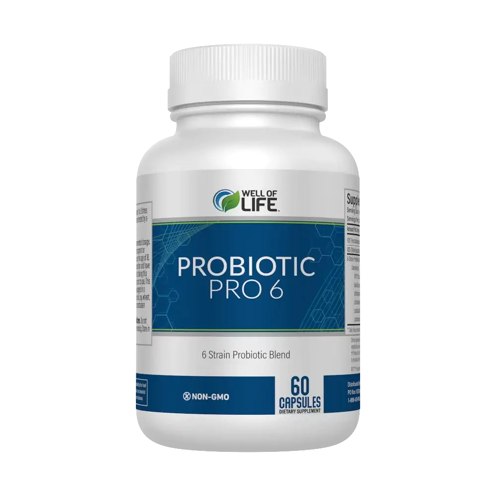 The Well of Life Probiotic Pro 6 is completely vegan, GMO-free, gluten-free, and healthy.