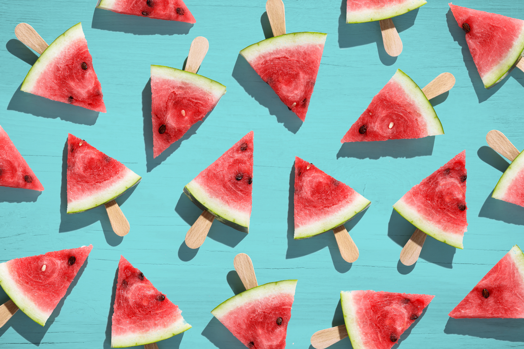 Fruits like watermelon, strawberries and even cucumber are high in water. 