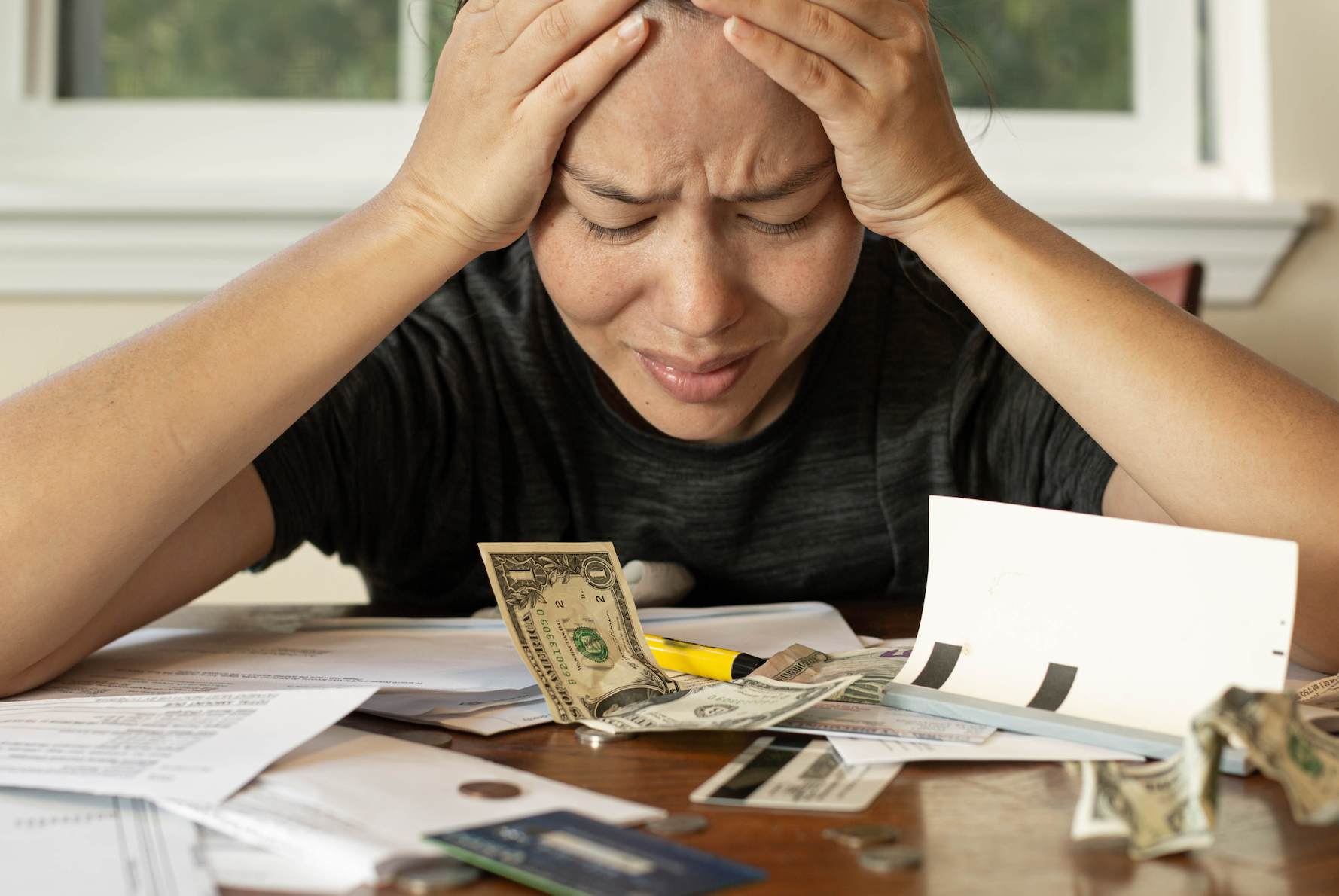 A persons mental health is vitally important for everyday health. Money can put pressure on it. 