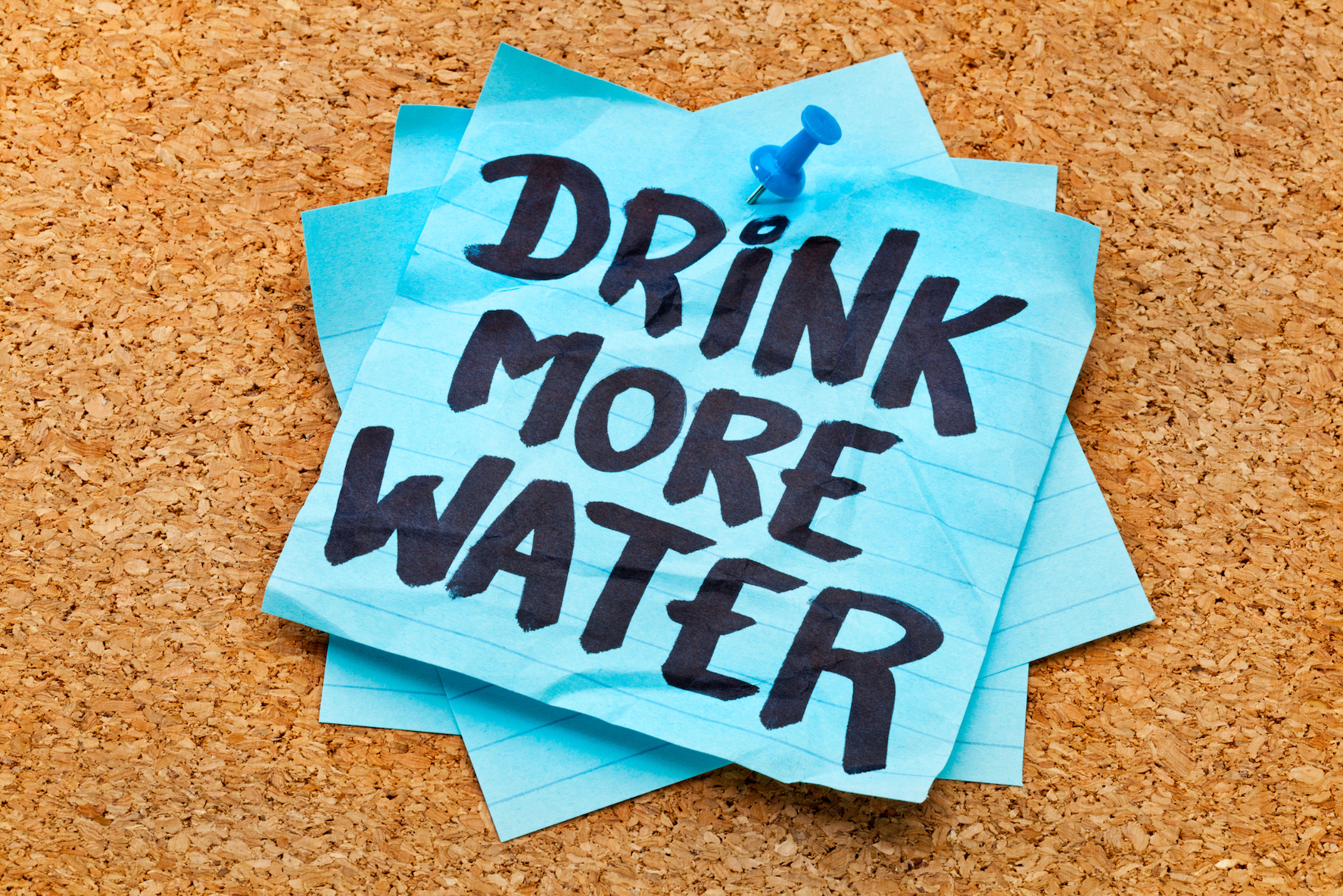 Water is essential for lifes processes and we should ensure that we stay hydrated. 