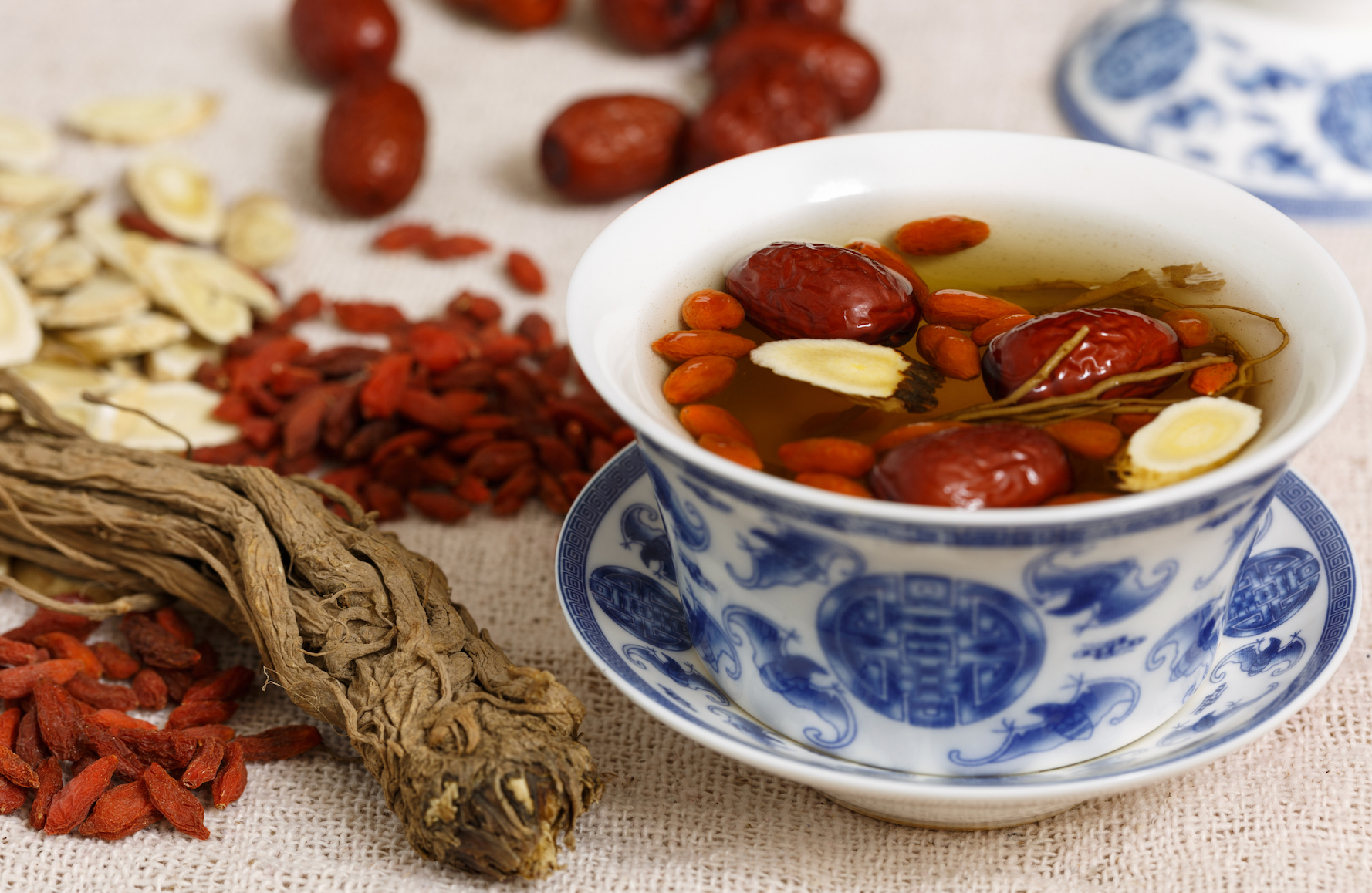 Astragalus can be used in many different forms including teas.