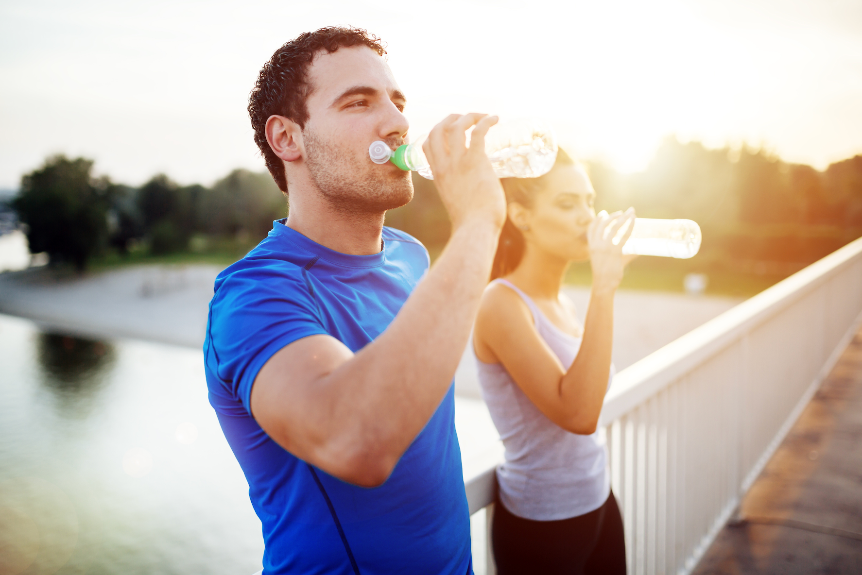 A water buddy can be helpful to hold you accountable. 