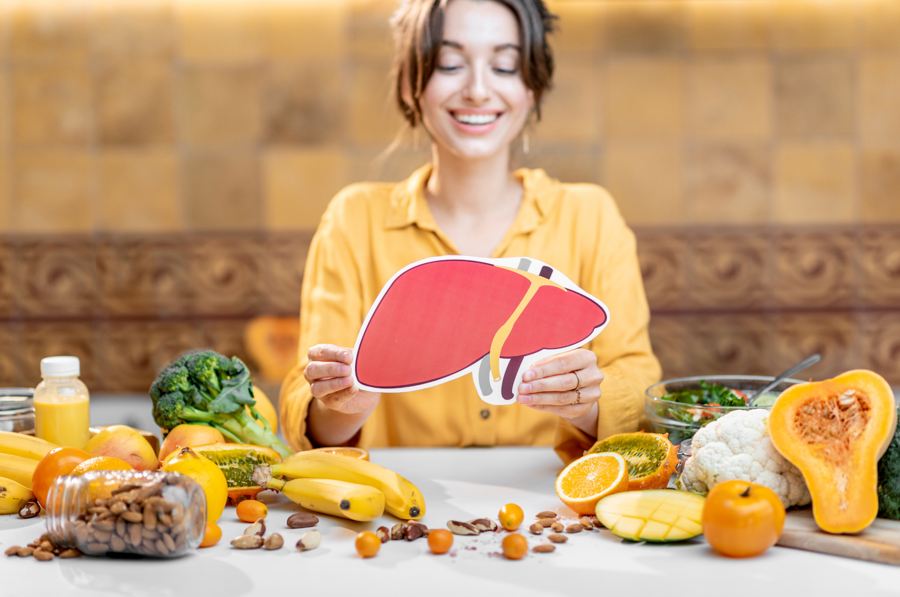 A healthy liver starts with a healthy diet.